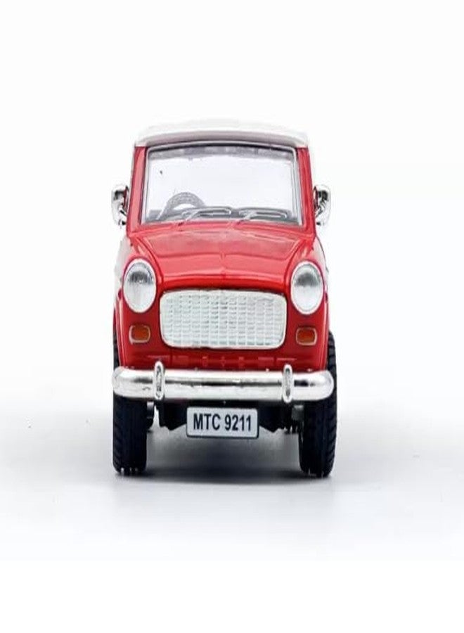 Centy Made of Plastic Queen 70'S Taxi Red Toys for Kids (Red) - Image 2